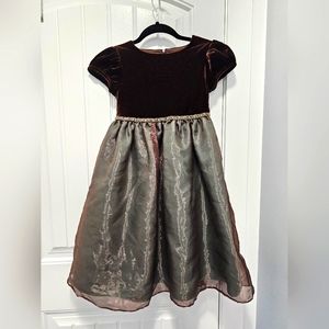 Bonnie Jean Velvet Dress